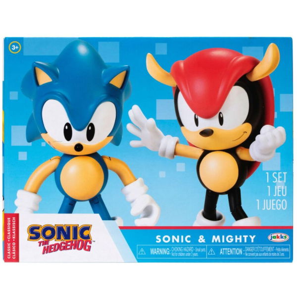 Overige Merken Sonic Figuren Sonic En Classic Mighty 10 Cm - Afbeelding 1