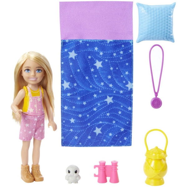 Barbie Chelsea Campeerpop - Afbeelding 1