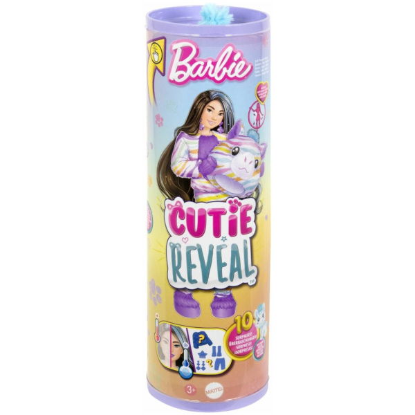 Barbie Cutie Reveal Color Dream Zebra - Afbeelding 1