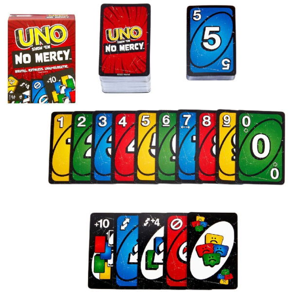 Mattel Uno No Mercy - Afbeelding 1