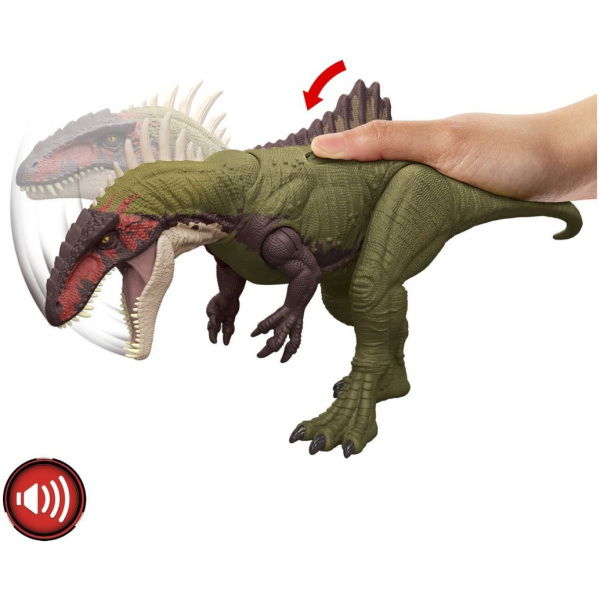 Mattel Jurassic World Battle Roarin Becklespinax 43 Cm + Geluid - Afbeelding 2