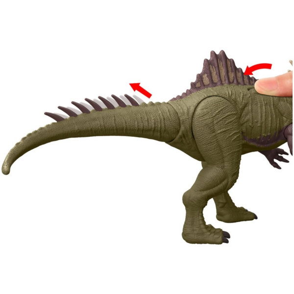 Mattel Jurassic World Battle Roarin Becklespinax 43 Cm + Geluid - Afbeelding 3