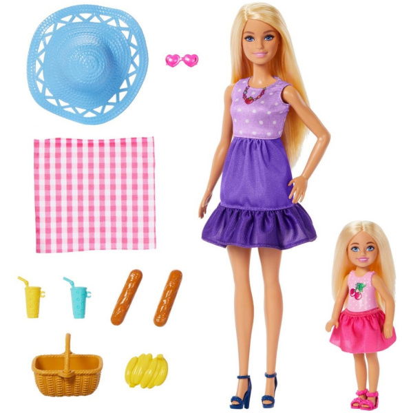 Barbie Malibu Picknickset Met Chelsea - Afbeelding 2