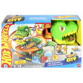 Mattel Hot Wheels City T-Rex Brandweerkazerne