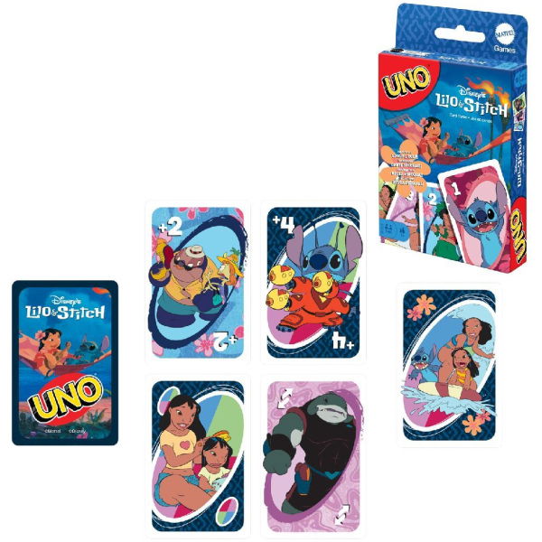 Mattel Uno Disney Lilo En Stitch - Afbeelding 1