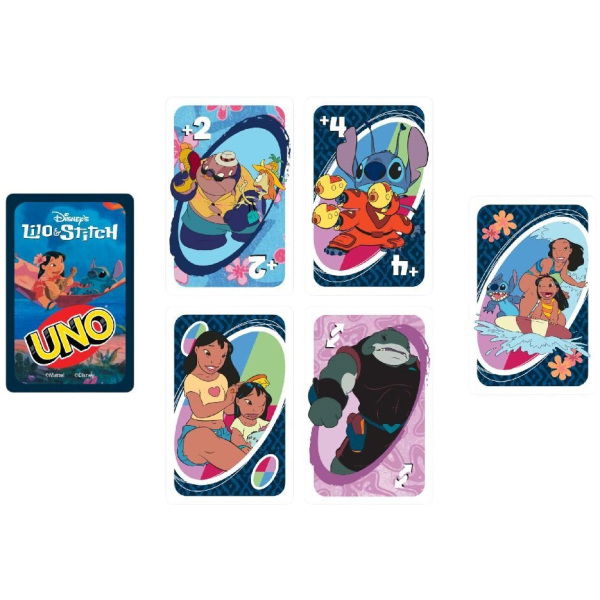 Mattel Uno Disney Lilo En Stitch - Afbeelding 4