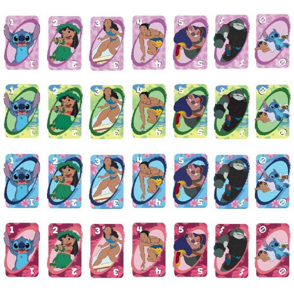 Mattel Uno Disney Lilo En Stitch - Afbeelding 5