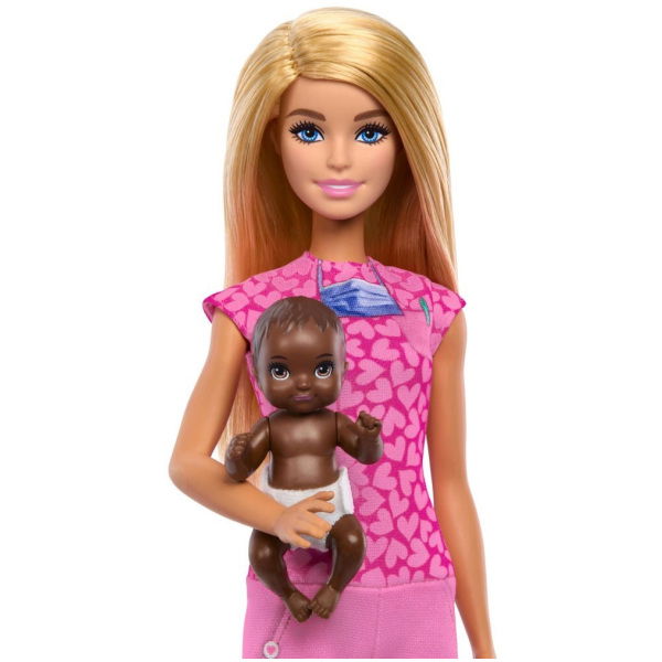 Barbie Career Baby Dokter Speelset - Afbeelding 4