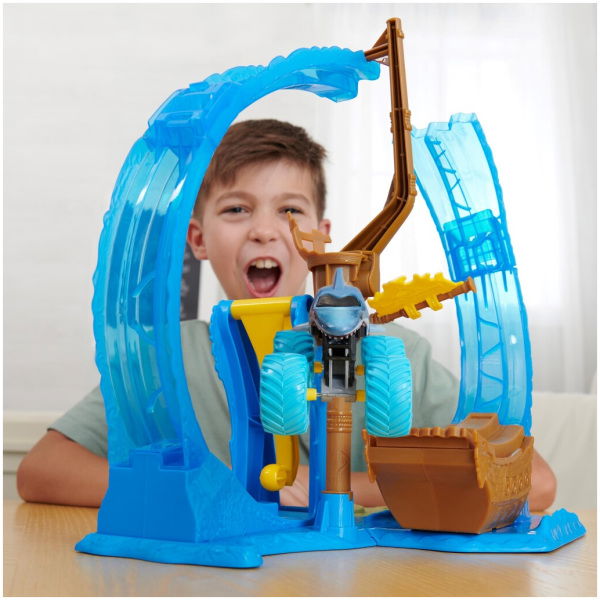 Monster Jam Megalodon Loop Of Doom Stuntspeelset - Afbeelding 4