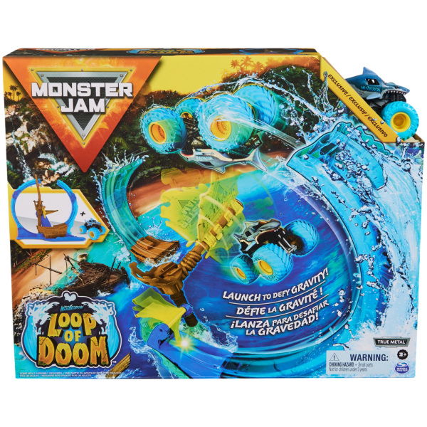 Monster Jam Megalodon Loop Of Doom Stuntspeelset - Afbeelding 6