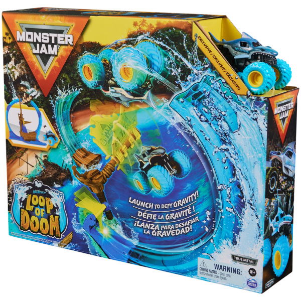 Monster Jam Megalodon Loop Of Doom Stuntspeelset - Afbeelding 7