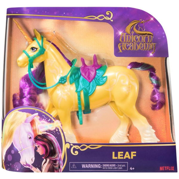 Unicorn Academy Eenhoorn Leaf + Licht En Geluid - Afbeelding 1