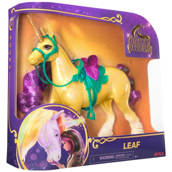 Unicorn Academy Eenhoorn Leaf + Licht En Geluid - Afbeelding 2