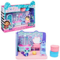 Gabby's Dollhouse Gabby'S Dollhouse Mercats Primp And Pamper Badroom