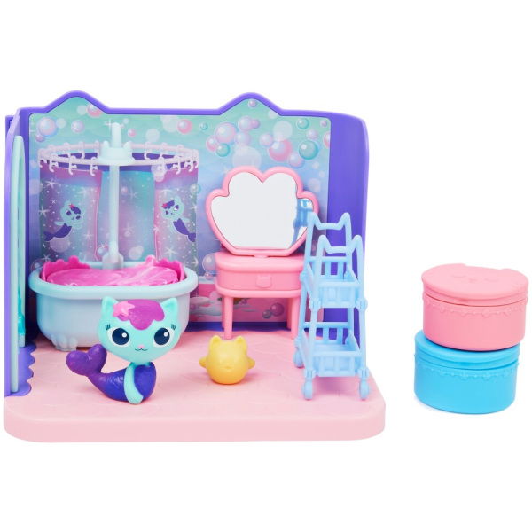 Gabby's Dollhouse Gabby'S Dollhouse Mercats Primp And Pamper Badroom - Afbeelding 2