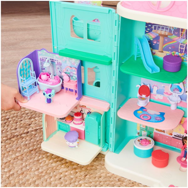 Gabby's Dollhouse Gabby'S Dollhouse Mercats Primp And Pamper Badroom - Afbeelding 6
