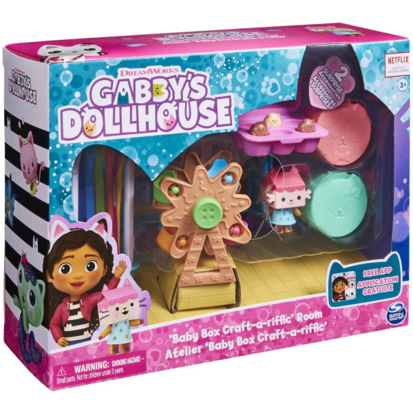 Gabby's Dollhouse Gabby'S Dollhouse Baby Kitty'S Knutselkamer - Afbeelding 1