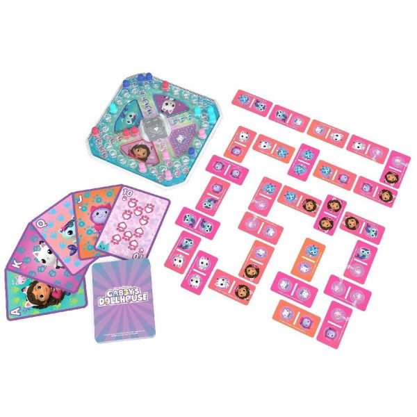 Gabby's Dollhouse Gabbys Dollhouse Spelletjes Set - Afbeelding 2