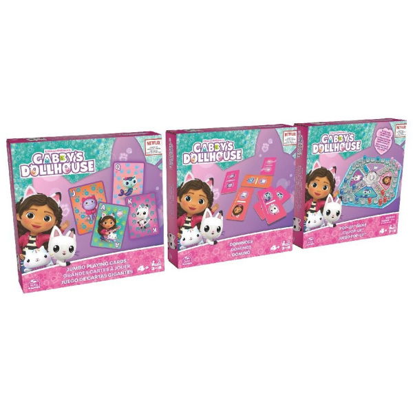 Gabby's Dollhouse Gabbys Dollhouse Spelletjes Set - Afbeelding 3