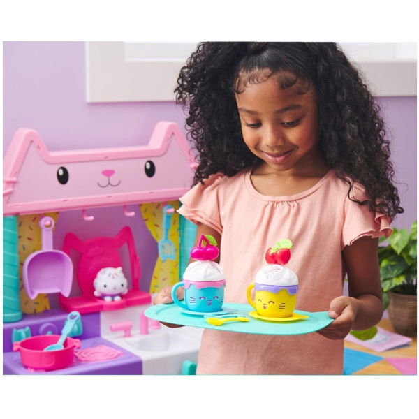 Gabby's Dollhouse Gabby'S Dollhouse Sprinkle Party Serviessetje - Afbeelding 8