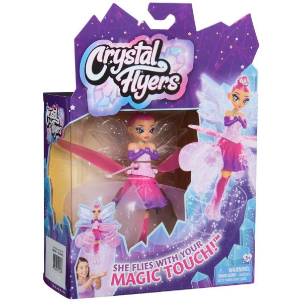 Overige Merken Crystal Flyers Interactieve Vliegende Fee 15 Cm - Afbeelding 1