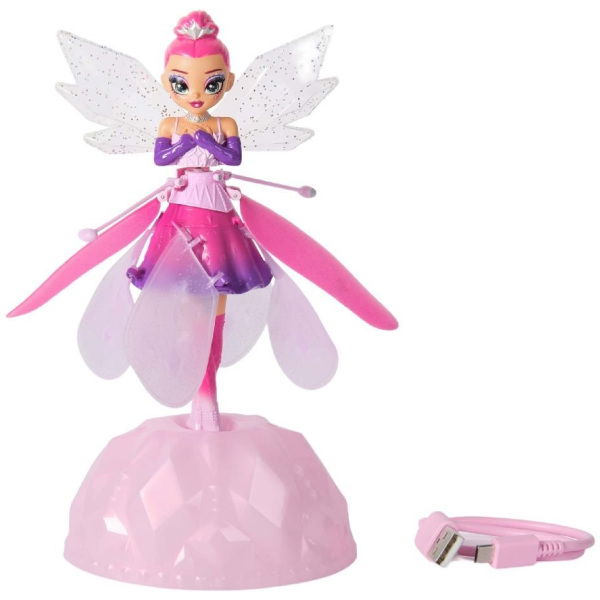 Overige Merken Crystal Flyers Interactieve Vliegende Fee 15 Cm - Afbeelding 2