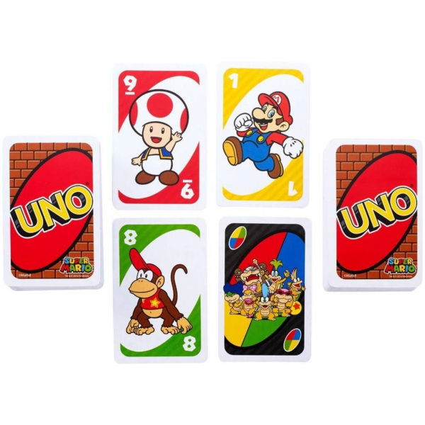 Mattel Games Uno Super Mario - Afbeelding 2