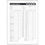 Basic Scoreblok Klaverjassen 5 Blok Van 50 Vel
