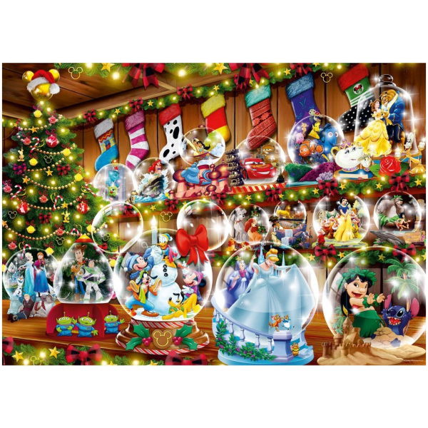 Ravensburger Puzzel Disney Sneeuwbalparadijs 1000 Stukjes - Afbeelding 2