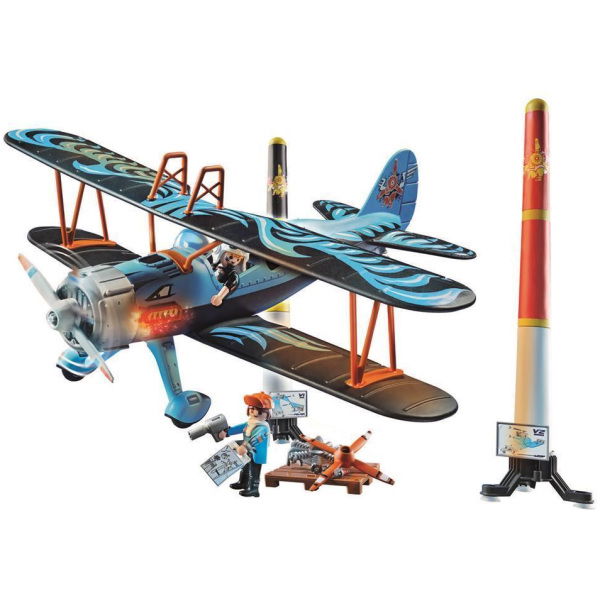 Playmobil 70831 Air Stuntshow Dubbeldekker - Afbeelding 2
