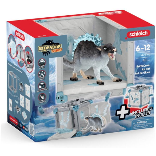 Schleich Eldrador Battlecave Ice Rat - Afbeelding 1