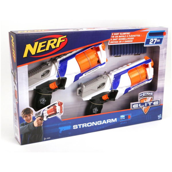 Nerf N-Strike Elite Strongarm Blaster 2 Stuks - Afbeelding 2