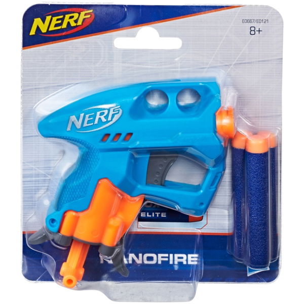 Nerf Nano Fire + 3 Darts Assorti - Afbeelding 1