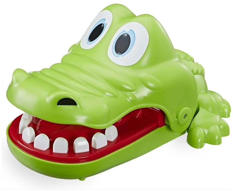 5010993576388_1.jpg Hasbro Gaming Krokodil Met Kiespijn - Afbeelding 1