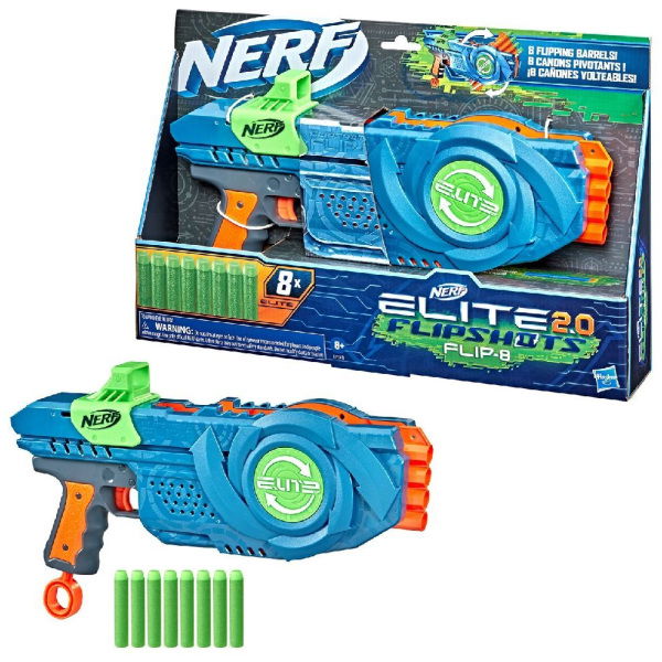 Nerf Elite 2.0 Flip 8 Blaster - Afbeelding 1