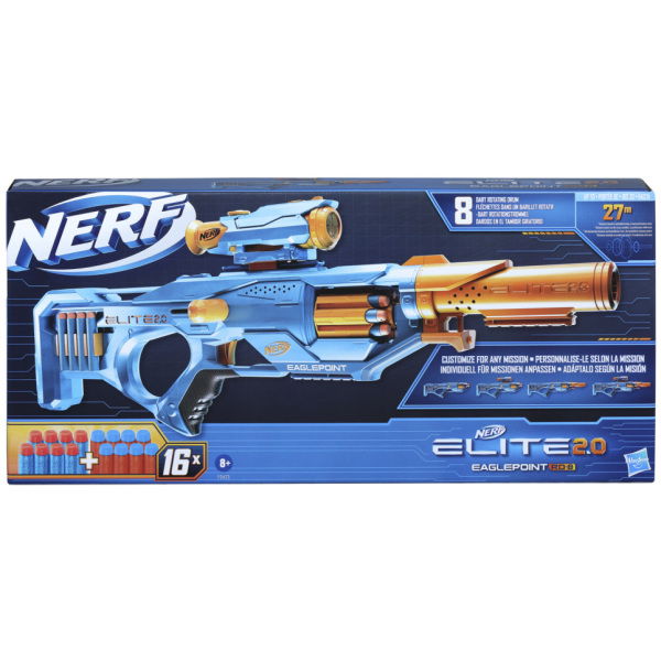 Nerf Elite 2.0 Eaglepoint Rd8 Blaster + 16 Darts - Afbeelding 1