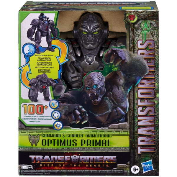 Hasbro Transformers Beast Alliance Optimus Primal Animatronic + Licht En Geluid - Afbeelding 1