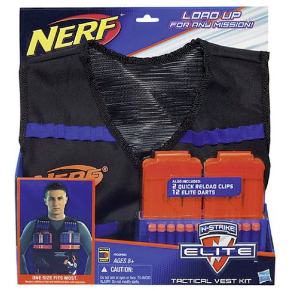 Nerf N Strike Elite Munitie Vest + Accessoires - Afbeelding 1
