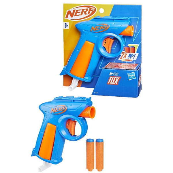 Nerf N Series Flex Blaster + 2 Darts - Afbeelding 1