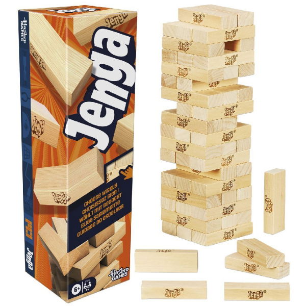 Hasbro Gaming Jenga Hout - Afbeelding 1