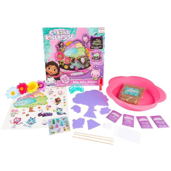 Gabby's Dollhouse Gabby'S Dollhouse Kitty Fairy Garden - Afbeelding 1