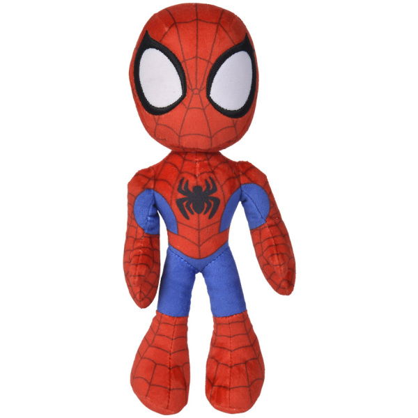 Marvel Knuffel Spidey Met Oplichtende Ogen 25 Cm - Afbeelding 1