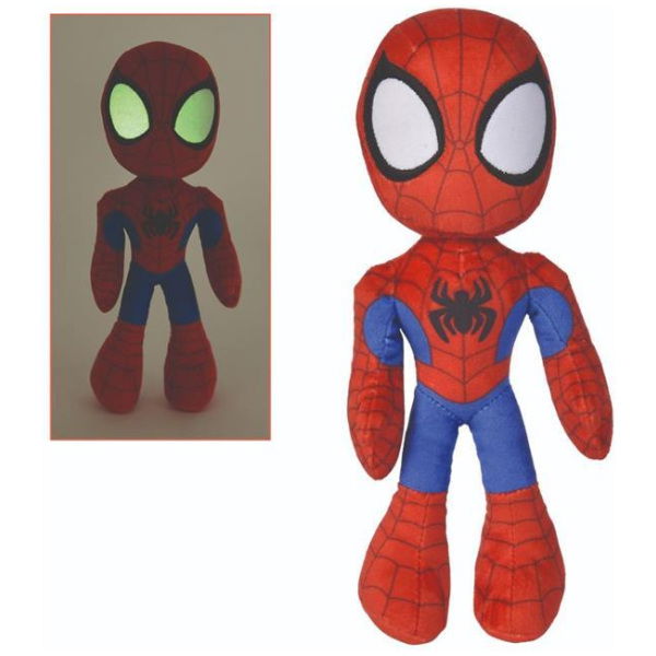 Marvel Knuffel Spidey Met Oplichtende Ogen 25 Cm - Afbeelding 2
