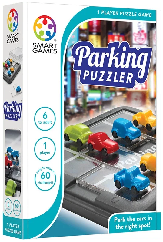 5414301518549_1.jpg Smart Games Spel Parking Puzzler - Afbeelding 1