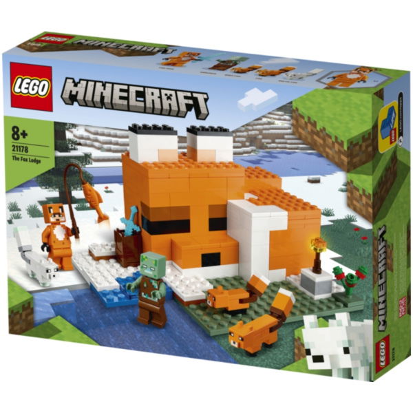 Lego Minecraft 21178 De Vossenhut - Afbeelding 1