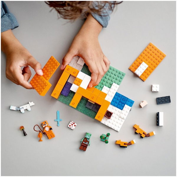Lego Minecraft 21178 De Vossenhut - Afbeelding 3