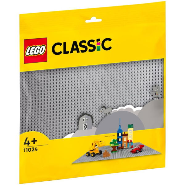 Lego Classic 11024 Bouwplaat Grijs - Afbeelding 1