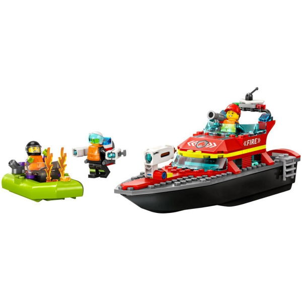 Lego City 60373 Reddingsboot Brand - Afbeelding 2