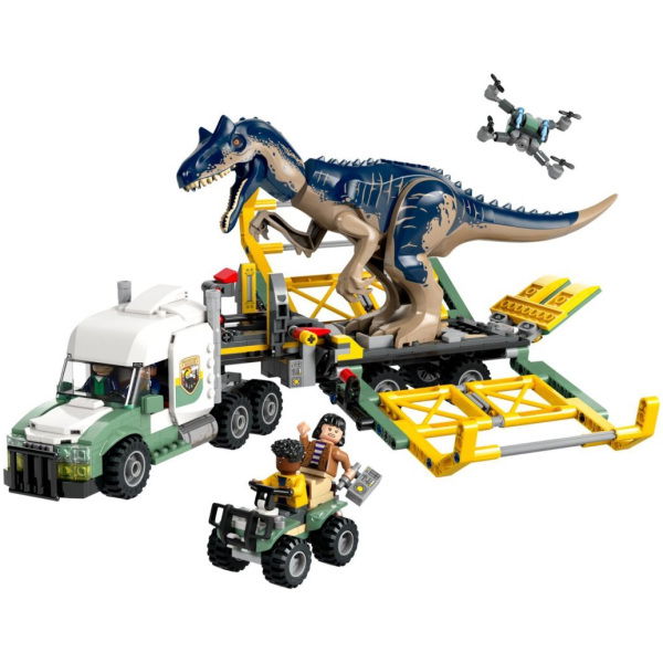 Lego Jurassic World 76966 Allosaurus Transporttruck - Afbeelding 2