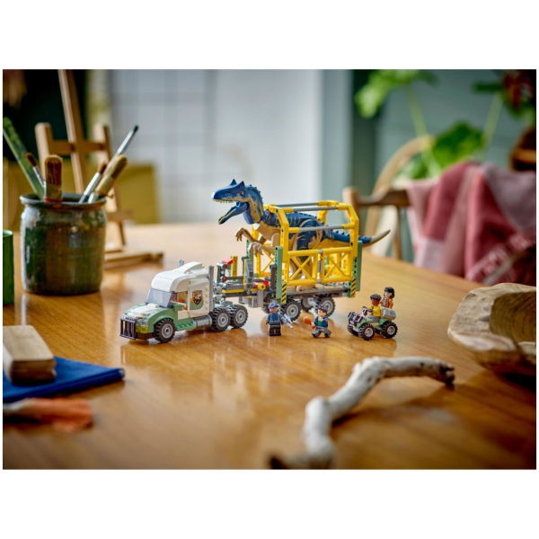 Lego Jurassic World 76966 Allosaurus Transporttruck - Afbeelding 6